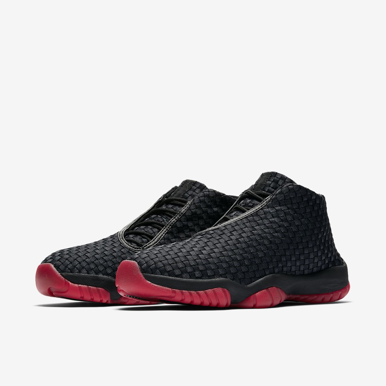Nike Air Jordan Future - Jordan Sko - Sort/Hvide/Rød | DK-86403